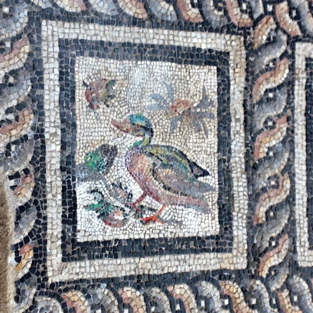 Mosaic of a duck